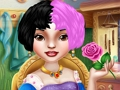ゲーム白雪姫の本物のヘアカット オンライン