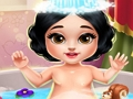 ゲーム白雪姫ベビーバス オンライン