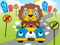 ゲーム動物はジグソーパズルを運転します オンライン