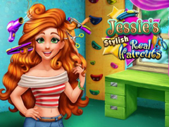 ゲームジェシーのスタイリッシュな本物のヘアカット オンライン