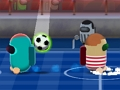 ゲームサッカーの中の2人のプレーヤー オンライン