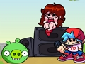 ゲームAngryBirdsのFridayNight Funkin'vs PIG オンライン