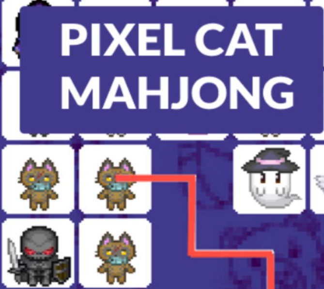 ゲームピクセルキャット麻雀 オンライン