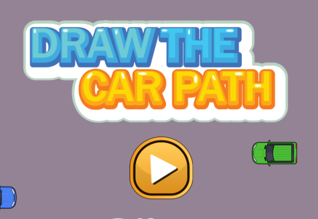 ゲーム車の道を描く オンライン