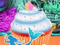 ゲーム人魚グリッターカップケーキオンライン