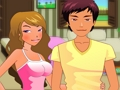 ゲームベッドルームでのキスオンライン