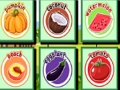 ゲームフルーツと野菜の記憶オンライン