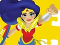 ゲームDCスーパーヒーローガールズジグソーパズル オンライン