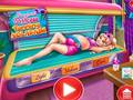 ゲーム妊娠中のプリンセス日焼けサロンオンライン