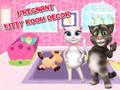 ゲーム妊娠猫の部屋の装飾オンライン