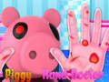 ゲーム手を扱うブタさん オンライン