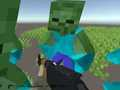 ゲームMinecraftシューターがあなたの世界を救う オンライン
