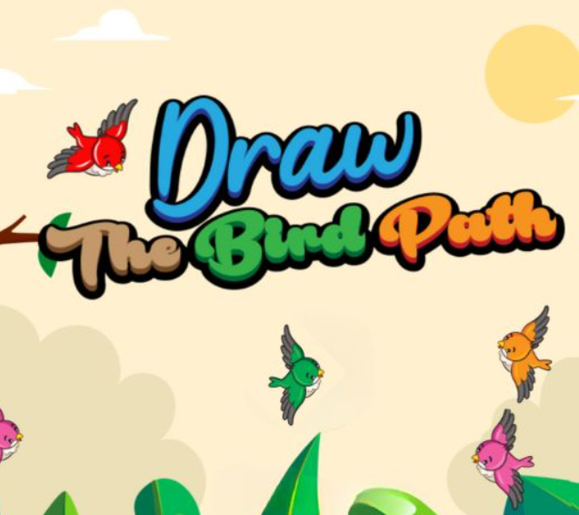 ゲーム鳥の小道を描く オンライン
