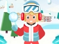ゲーム雪玉 オンライン
