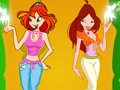 ゲームブルームとフローラのドレスアップ オンライン