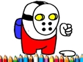 ゲーム宇宙の男の子塗り絵オンライン