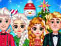 ゲーム凍った王女のクリスマスセレブレーションオンライン