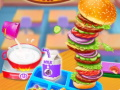 ゲーム学校での昼食 オンライン