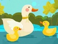 ゲームマザー・ダックとアヒルの子供たちのジグソーオンライン
