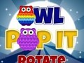 ゲームフクロウポップ回転オンライン