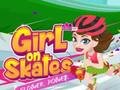 ゲームスケートの女の子: フラワーパワーオンライン
