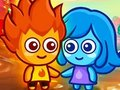ゲーム溶岩の少年と青い少女 オンライン