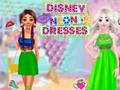 ゲームディズニーのネオンドレスオンライン