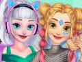 ゲームエルサとラプンツェルの未来のファッションオンライン