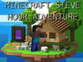 ゲームMinecraftのスティーブフックアドベンチャー オンライン