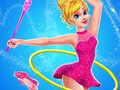 ゲーム体操のスーパースターガールズドレスアップ オンライン