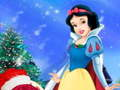 ゲーム白雪姫のクリスマスドレスアップ オンライン