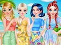 ゲーム私の美しいプリントドレス オンライン