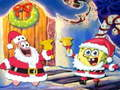 ゲームスポンジボブクリスマスジグソーパズル オンライン