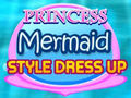 ゲームプリンセスマーメイドスタイルのドレスアップ オンライン