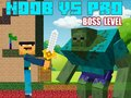 ゲームNoob vs Pro Boss レベル オンライン