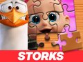 ゲームコウノトリのジグソー パズル オンライン