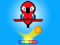 ゲームピクセルのレンガとボール オンライン