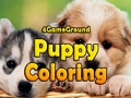 ゲーム4GameGround 子犬ぬりえ オンライン
