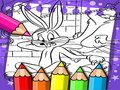 ゲームバッグス・バニーの塗り絵 オンライン