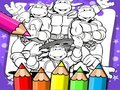 ゲーム忍者タートルの塗り絵 オンライン