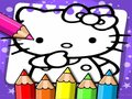ゲームハローキティの塗り絵 オンライン