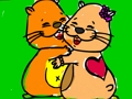 ゲームハムスターの塗り絵 オンライン