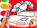 ゲーム男の子のための子供の塗り絵 オンライン