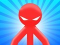 ゲーム赤いスティックマン対モンスター学校オンライン