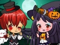 ゲームハロウィンちびカップル オンライン
