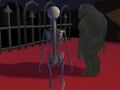 ゲーム2 プレイヤー パルクール ハロウィン チャレンジ オンライン