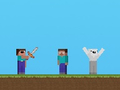 ゲームNubik vs Herobrine Armyオンライン