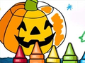 ゲームハロウィーンぬりえゲーム オンライン