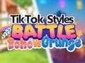 ゲームTikTok Styles バトル自由奔放に生きる vs グランジ オンライン