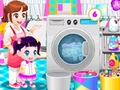 ゲーム子供用ランドリー オンライン